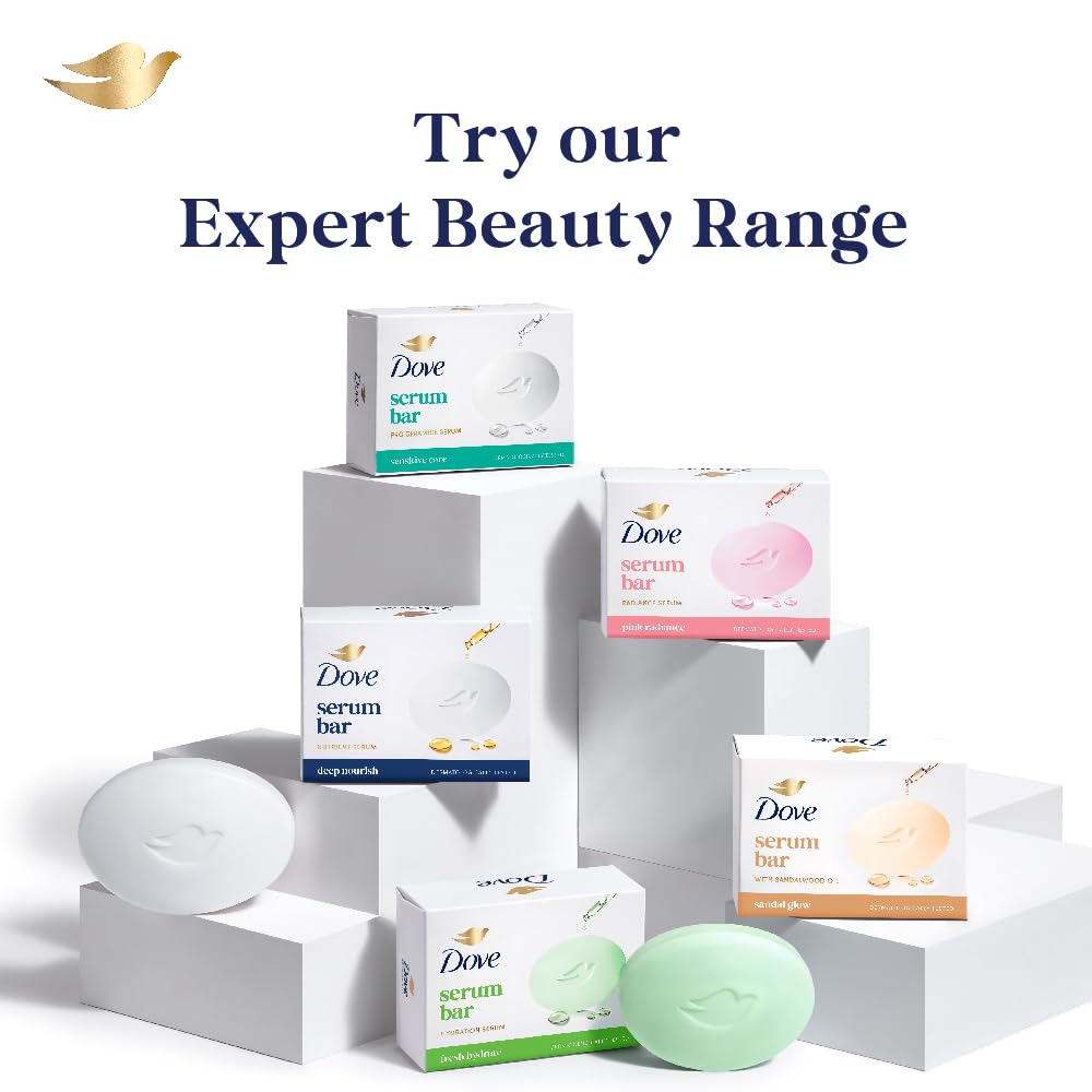 Dove Serum Bar with Nutrient Serum - 125g x 3