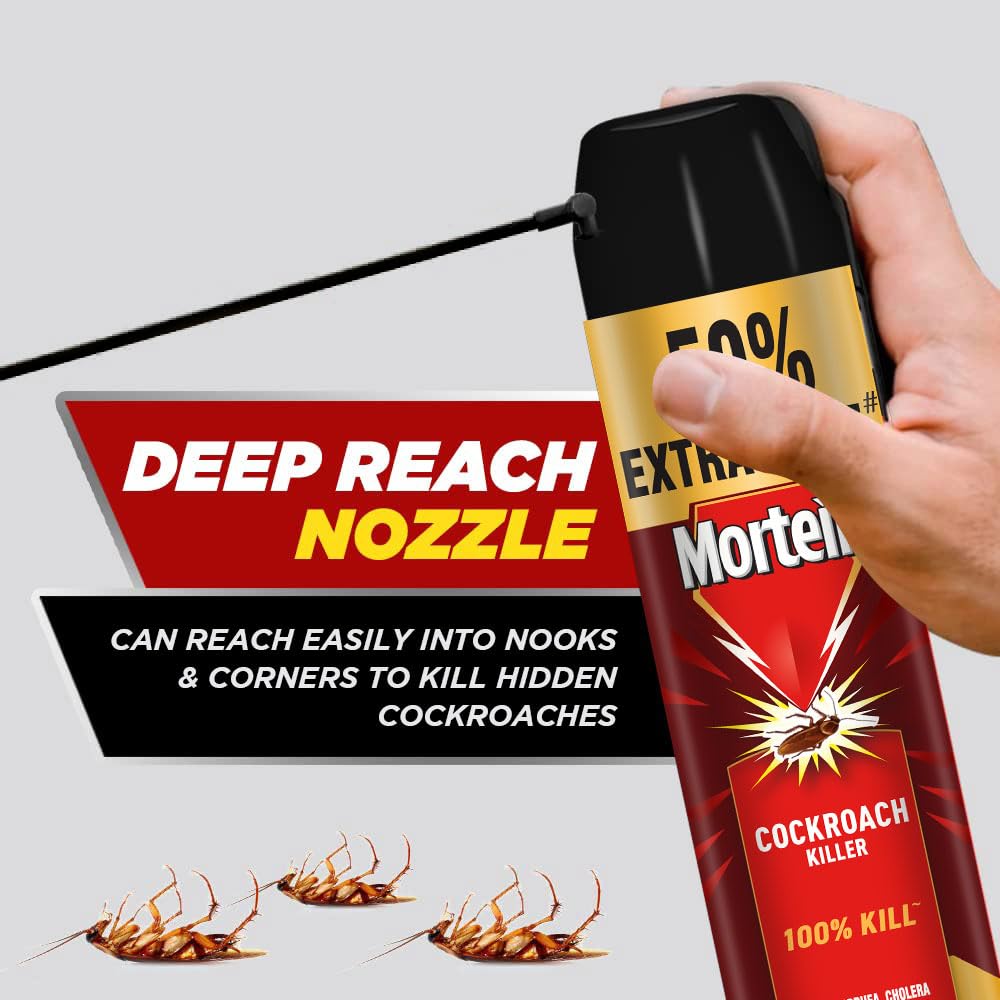 Mortein 625 ml - Fresh Fragrance, Cockroach Killer Spray