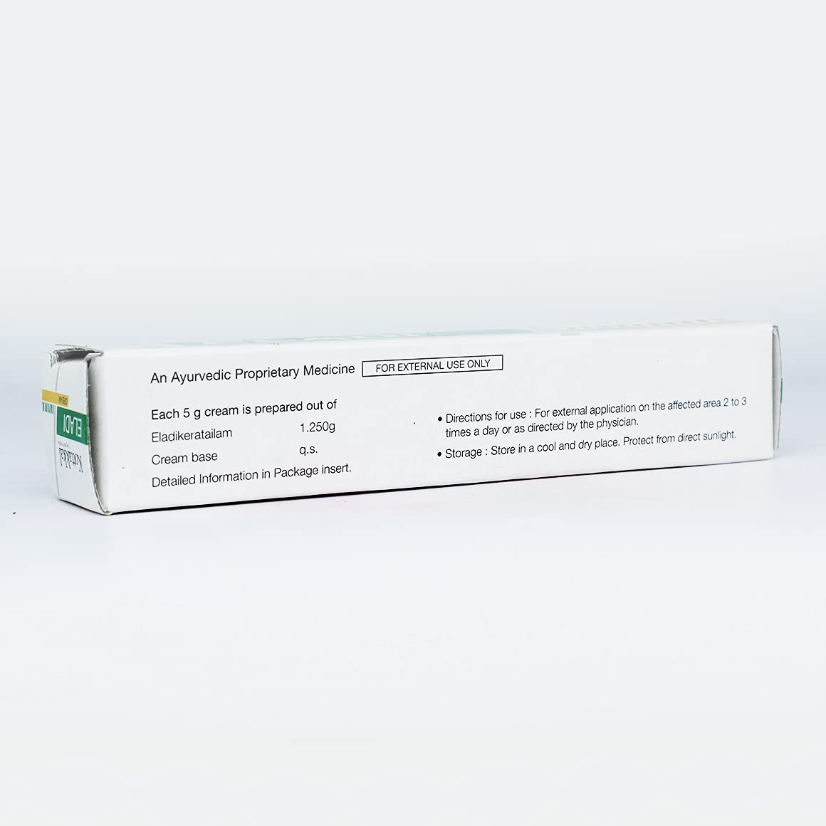 Kottakkal Ayurveda Eladi Cream | 25 gm Cream