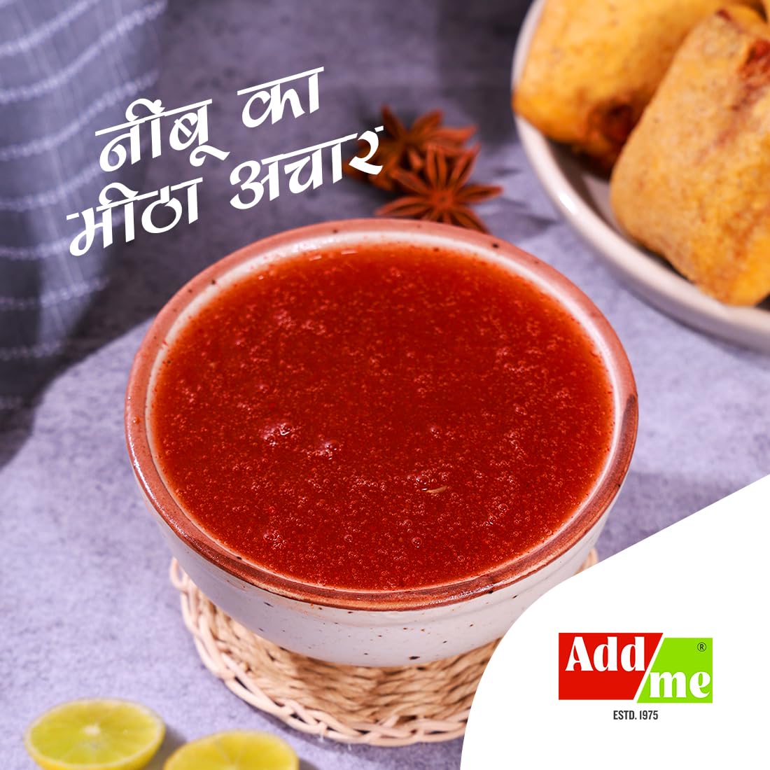 Add Me Sweet Lemon Chuntney Pickle - 600 gm