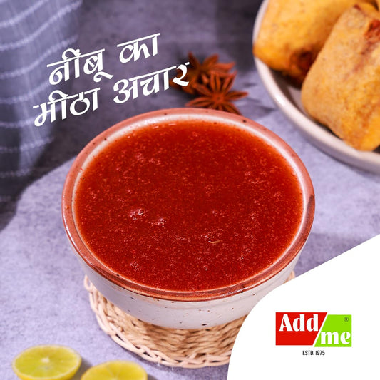 Add Me Sweet Lemon Chuntney Pickle - 600 gm