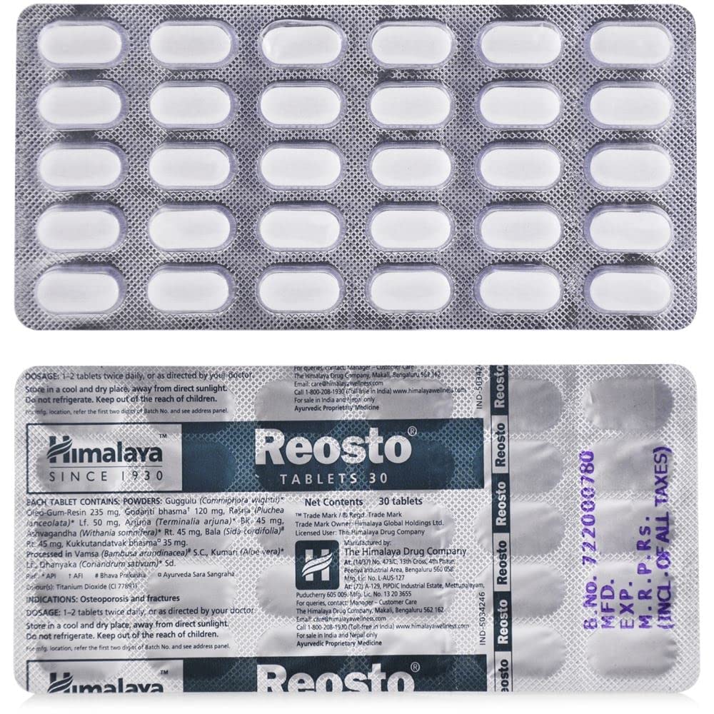 Himalaya Herbals - Reosto Tablets - 60 tabs