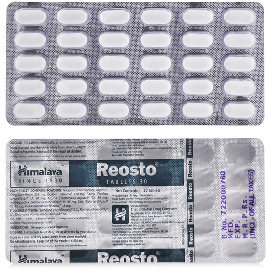 Himalaya Herbals - Reosto Tablets - 60 tabs