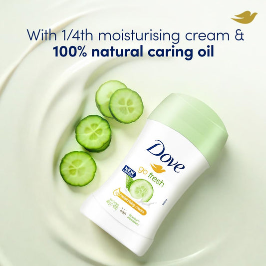 Dove Roll-On Deodorant Cucumber & Green Moisturising Cream - 40 ml