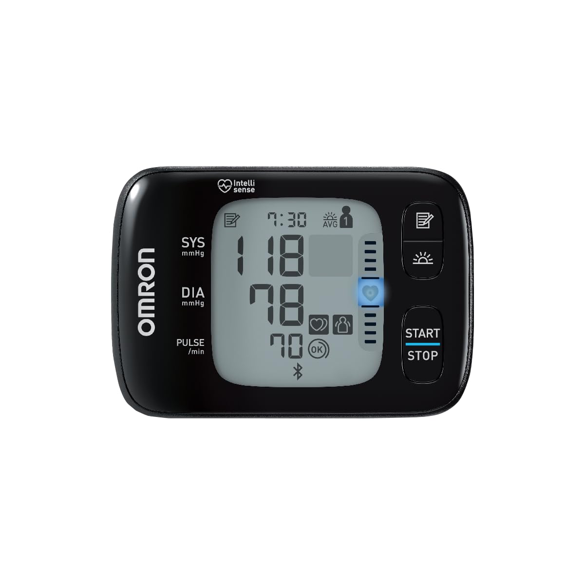 Omron HEM 6232T Wrist Blood Pressure Monitor (Black)
