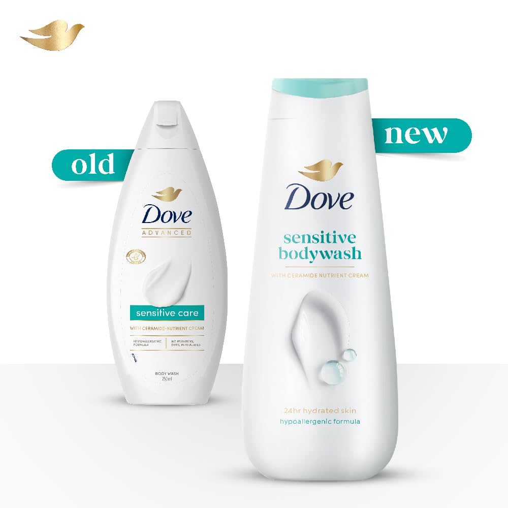 Dove Advanced Sensitive Care Body Wash With Ceramide & Nutrient Cream - 292 ml