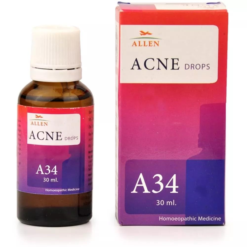 Allen Homeopathy A34 Drops - 30 ml