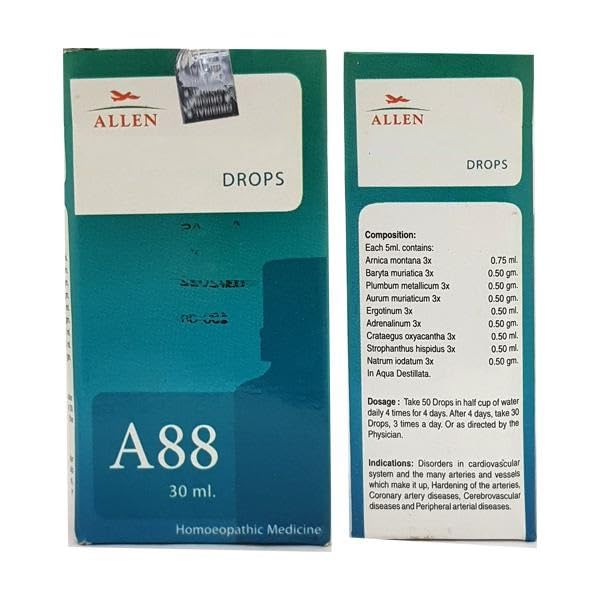 Allen Homeopathy A88 Drops - 30 ml