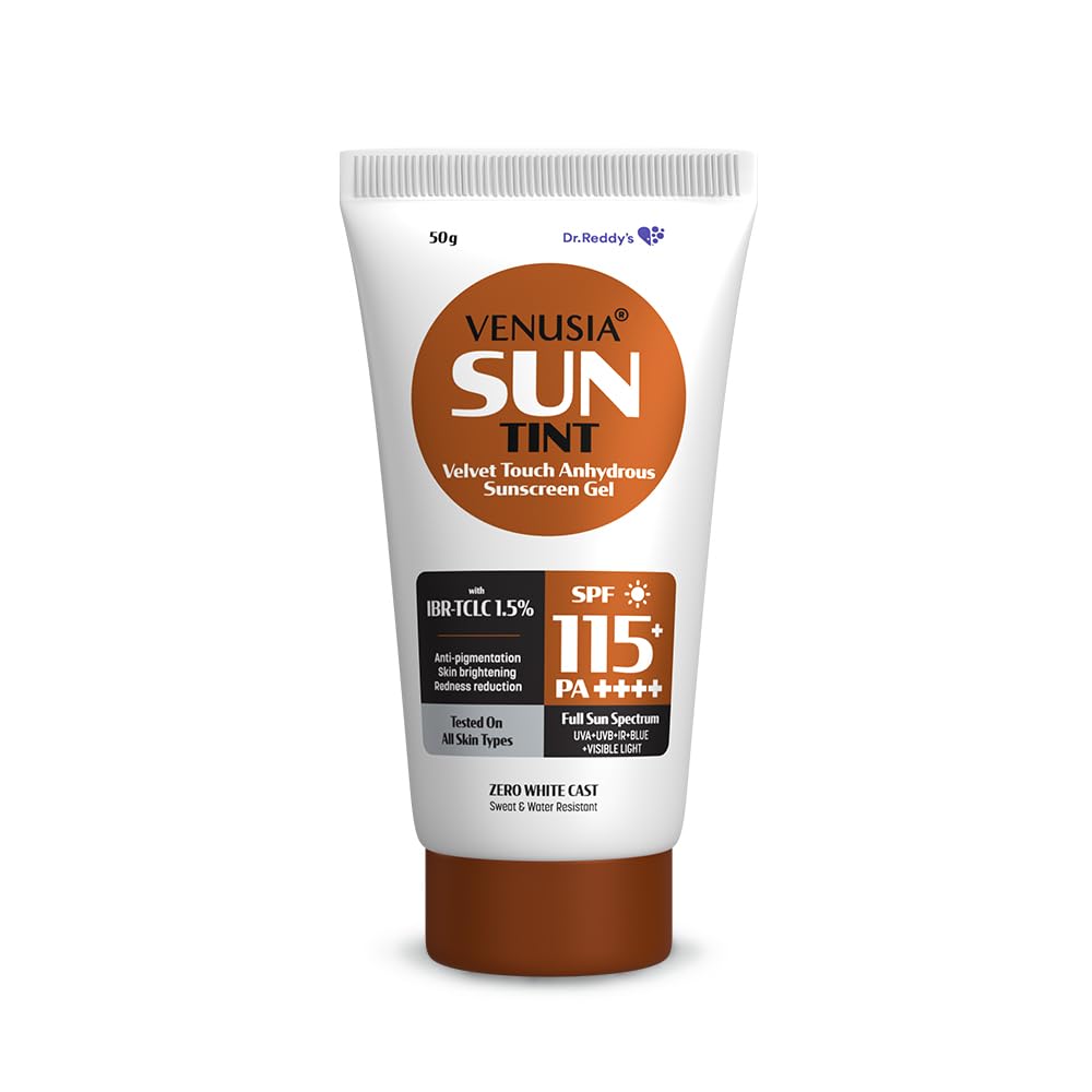 Dr. Reddy's Venusia Sun Tinted Sunscreen Gel SPF 115 - 50 gm