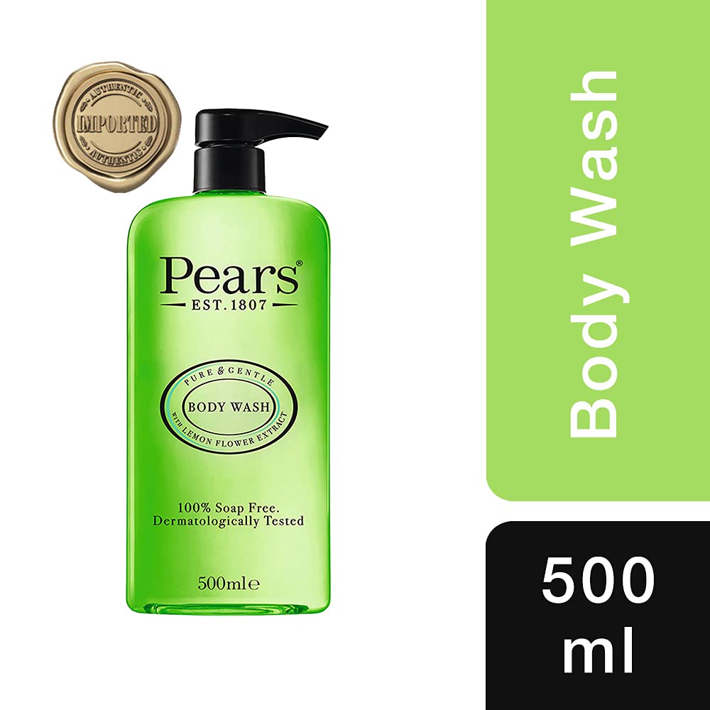 Pears Pure & Gentle Body Wash Lemon Flower Extract - 500 ml
