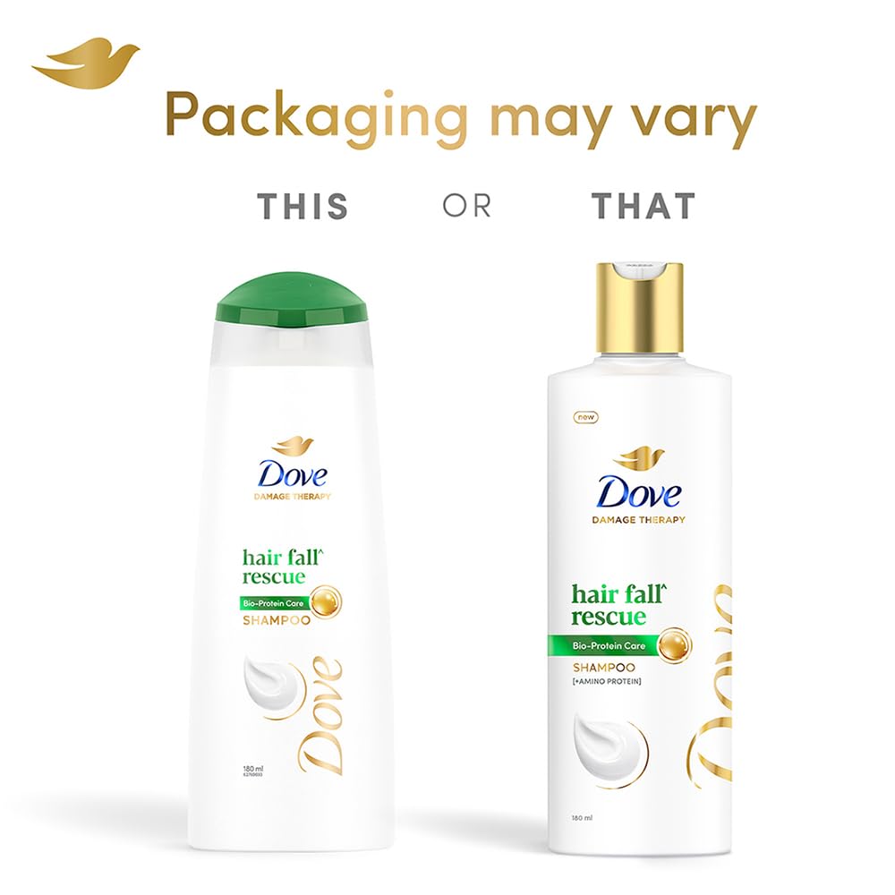 Dove Hair Fall Rescue Shampoo For Weak Hair Prone To Hairfall - 180 ml