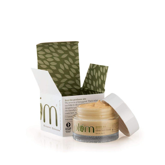 Plum Green Tea Clear Face Mask - 60 gm
