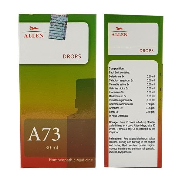 Allen Homeopathy A73 Drops - 30 ml