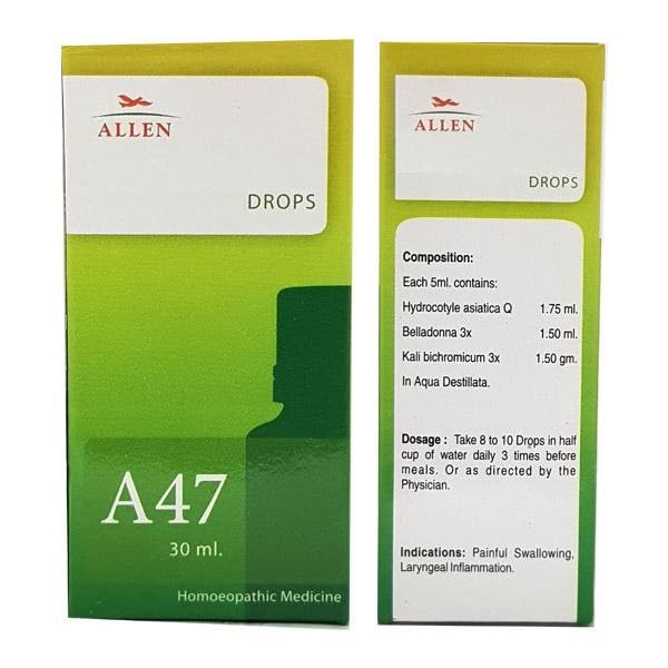 Allen Homeopathy A47 Drops - 30 ml