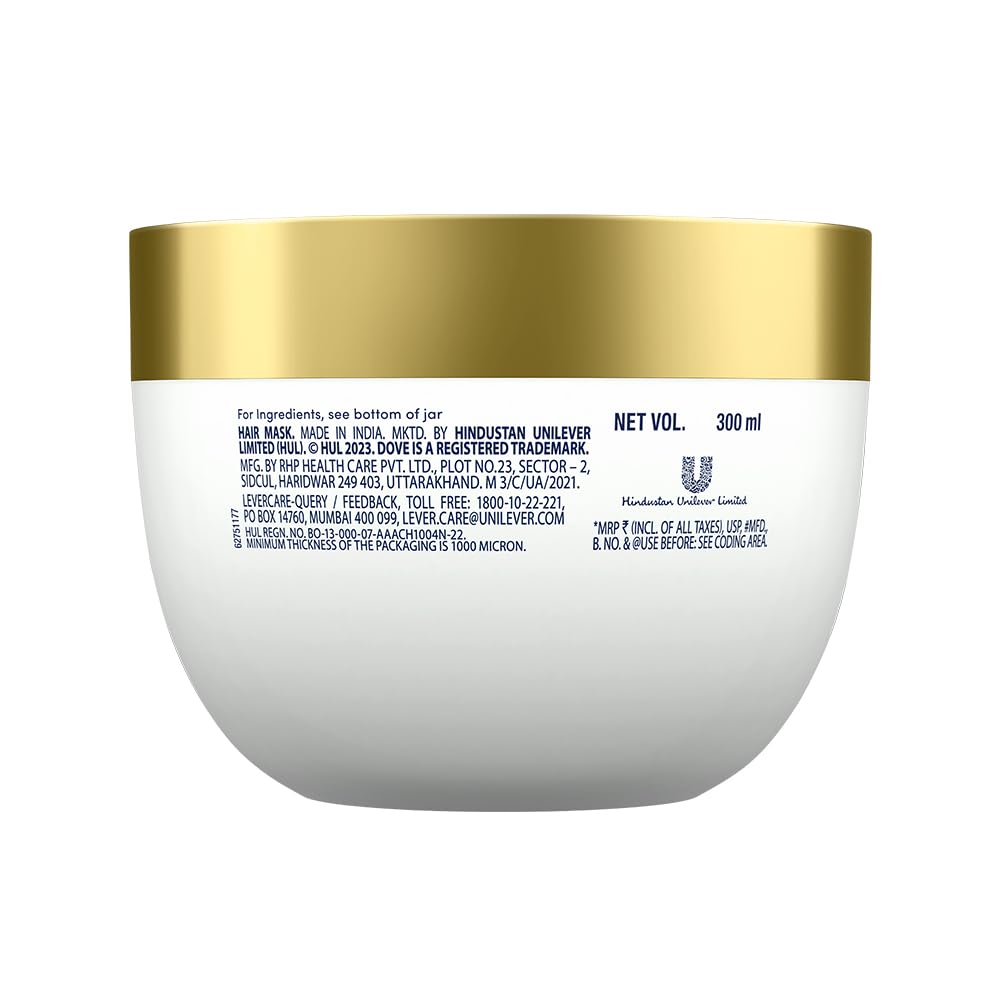 Dove 10 in 1 Shine Revive Treatment Hair Mask for Dull Hair - 300 ml