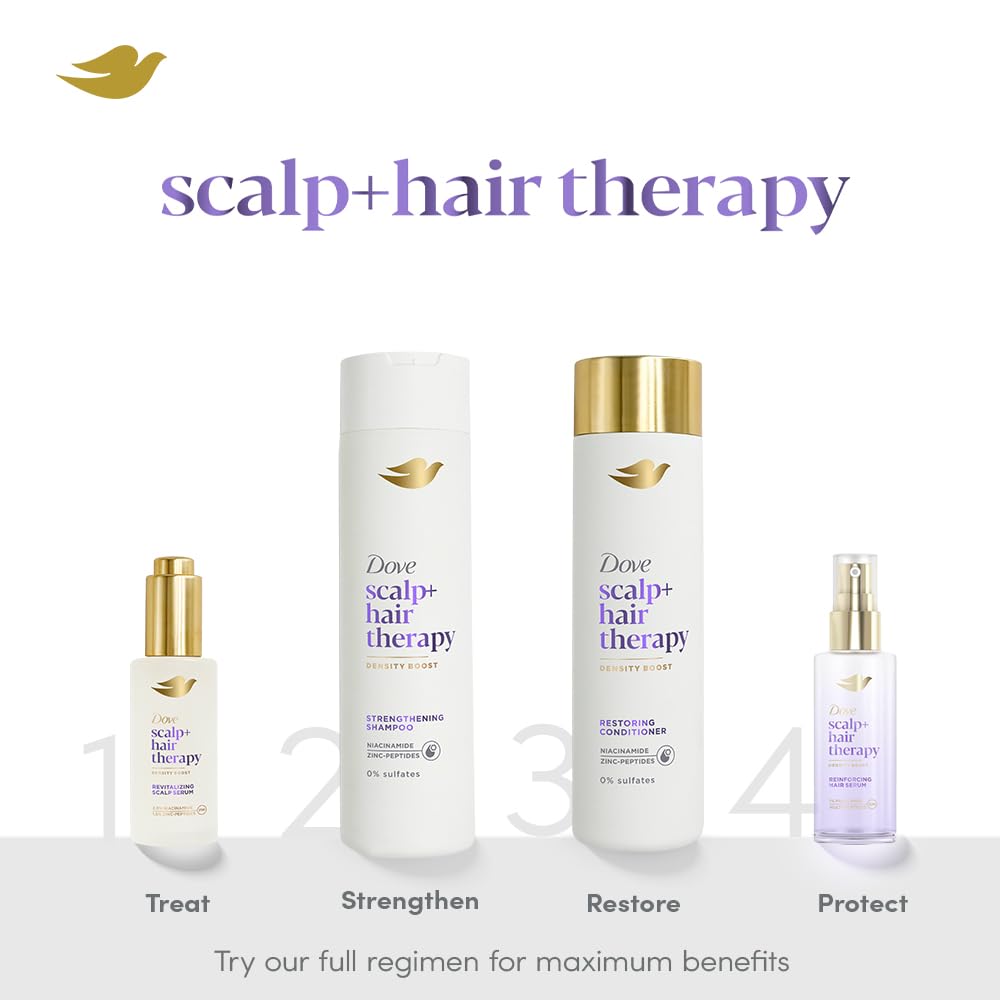 Dove Scalp+Hair Therapy Sulphate Free Density Boost Restoring Conditioner - 270 m
