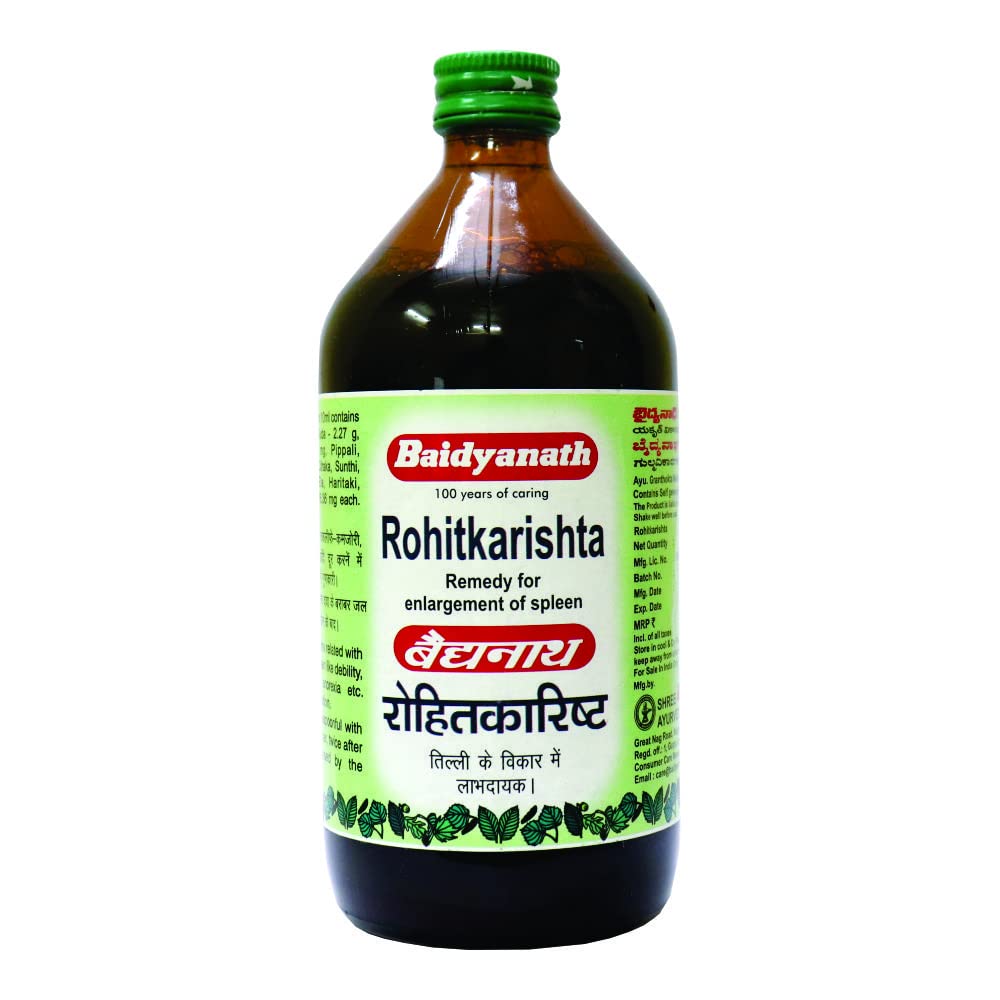 Baidyanath Asli Ayurved Rohitkarishta 450 Ml. - Syrup