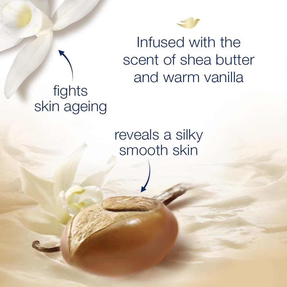 Dove Body Wash - Relaxing Care Shea Butter & Vanilla Nourishing - 1000 ml