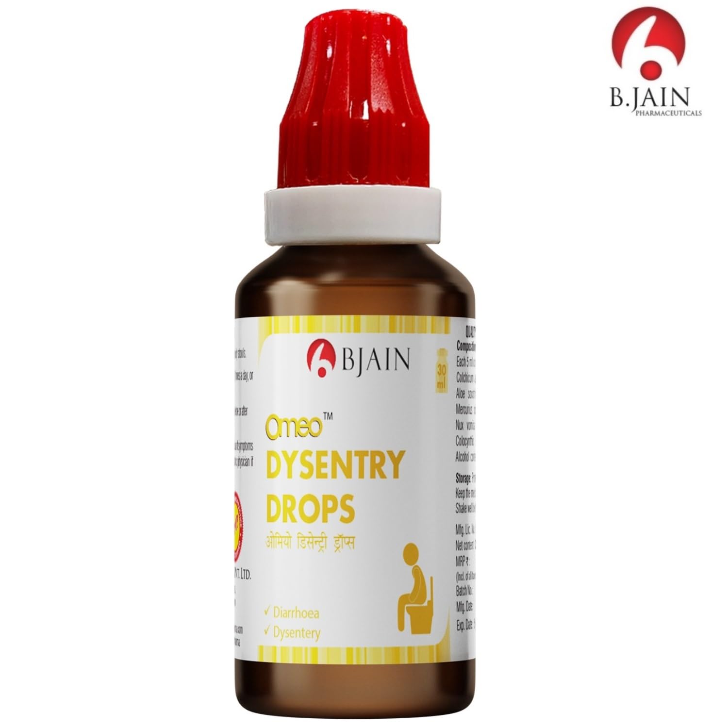 Bjain Homeopathy Omeo Dysentry Drops - 30 ML
