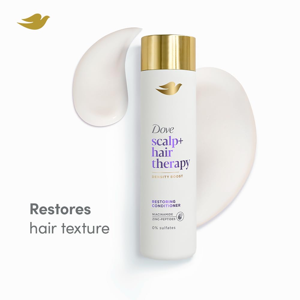 Dove Scalp+Hair Therapy Sulphate Free Density Boost Restoring Conditioner - 270 m