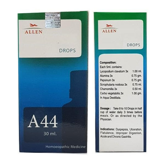 Allen Homeopathy A44 Drops - 30 ml