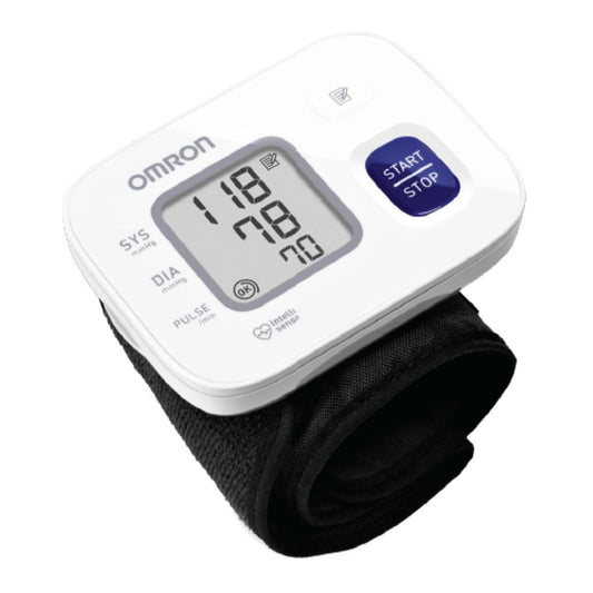 HEM-6161 Omron Wrist Blood Pressure Monitor with Intellisense Technology