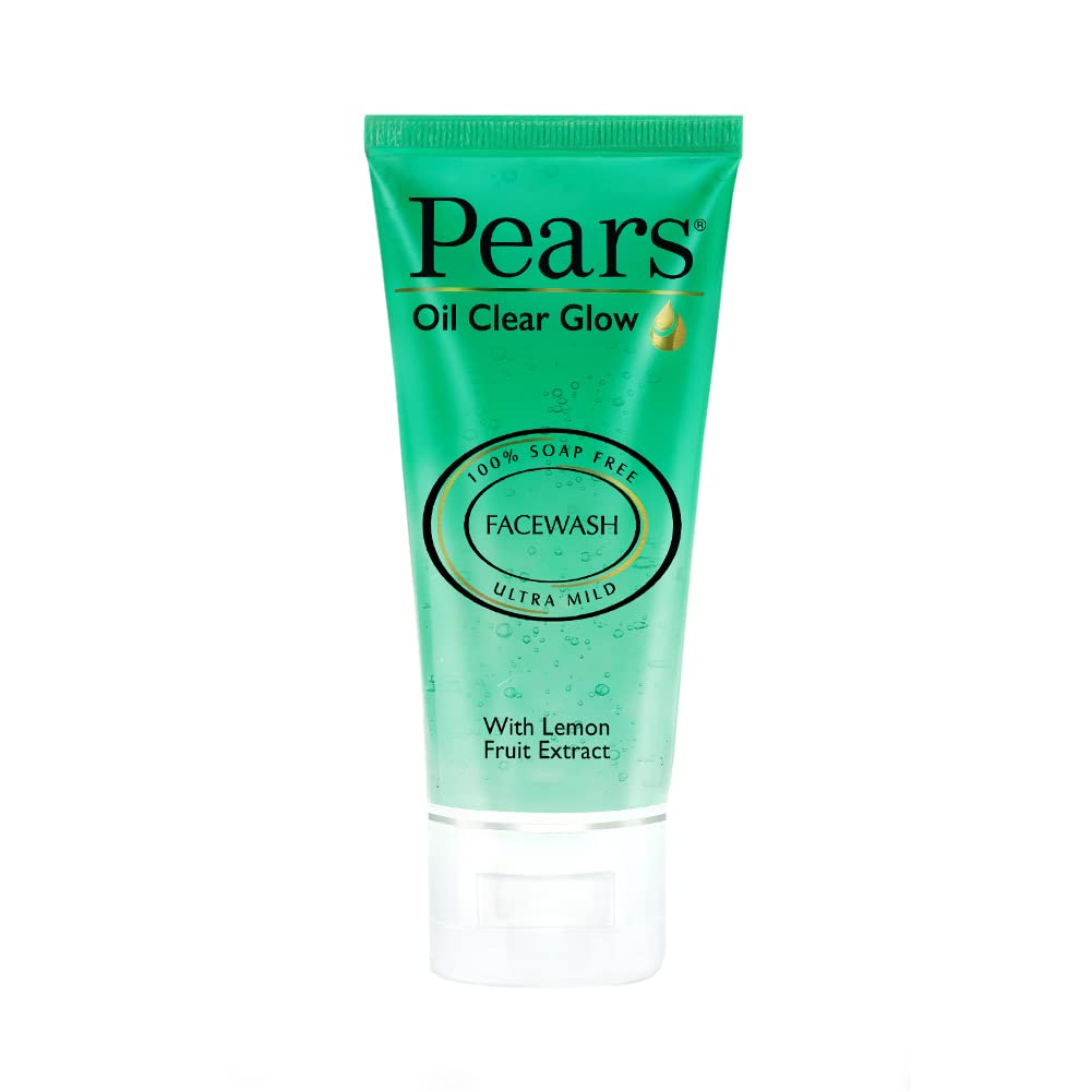 Pears Pure & Gentle Ultra Mild Facewash & Oil Clear Glow Ultra Mild Facewash Combo - Combo
