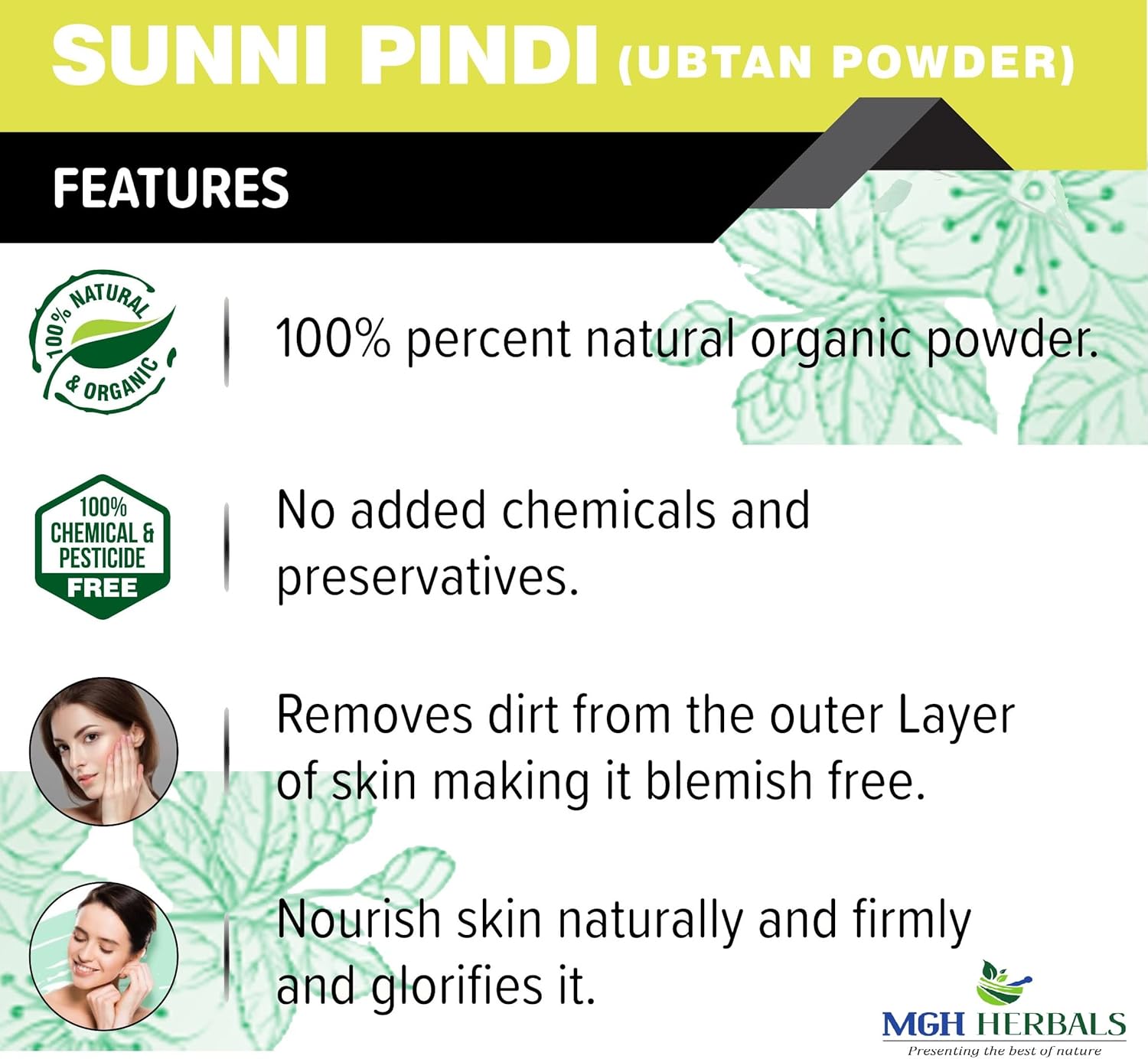 Forest Herbs Sunni Pindi Bath Powder - 200 gm