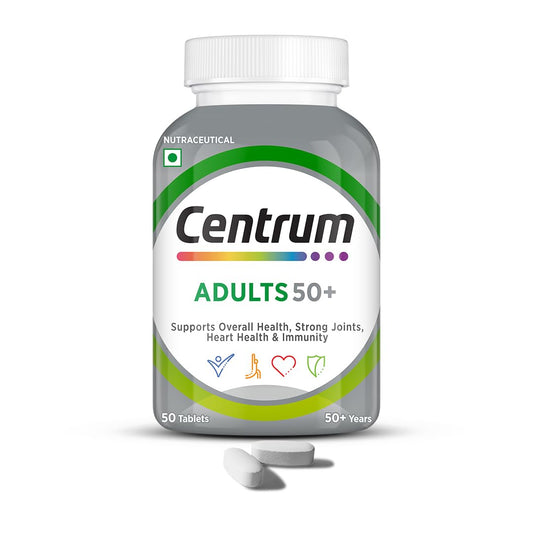 Centrum Adults 50+ Multivitamin Tablet for Men & Women,50 tablets