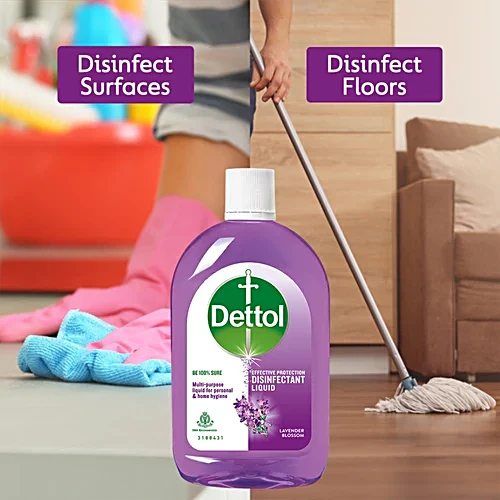 Dettol Lavender Blossom Disinfectant Liquid - Multipurpose, 550 ml