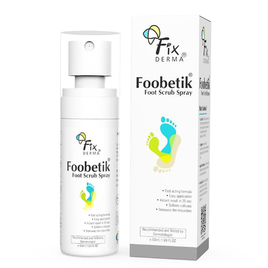 Fixderma Foobetik Foot Scrub Spray - 50 ml