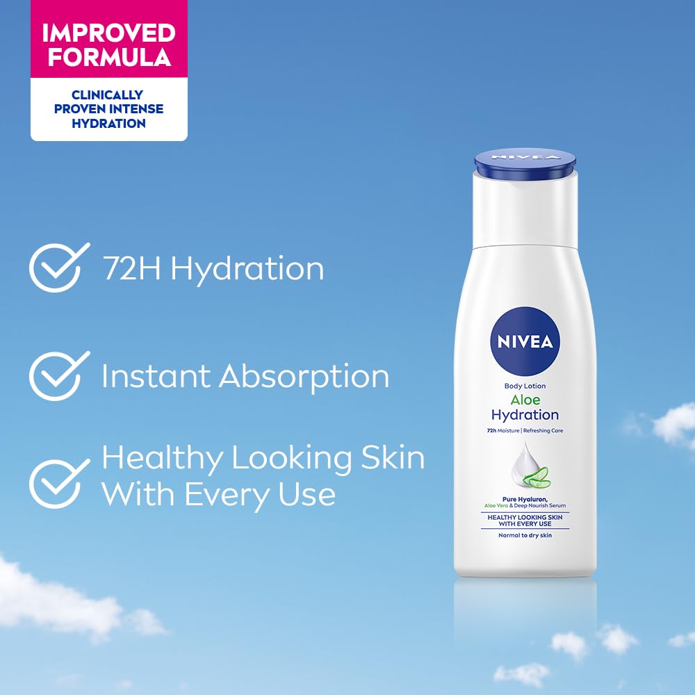 Nivea Body Lotion Aloe Hydration 48h - 75 ml