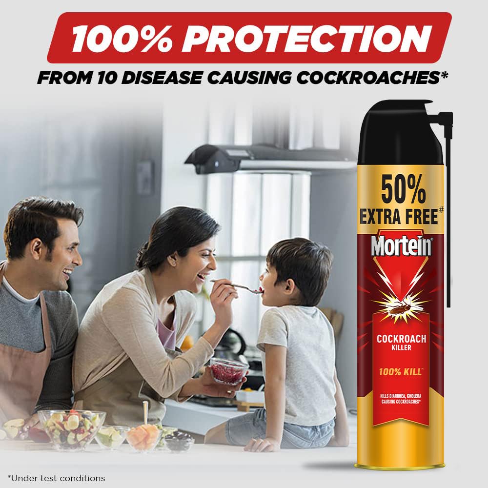 Mortein 625 ml - Fresh Fragrance, Cockroach Killer Spray