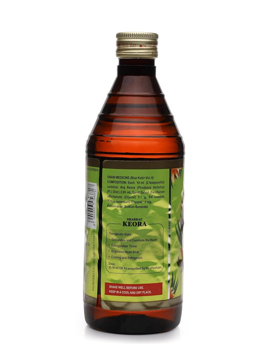 Hamdard Sharbat Keora - 500 ml