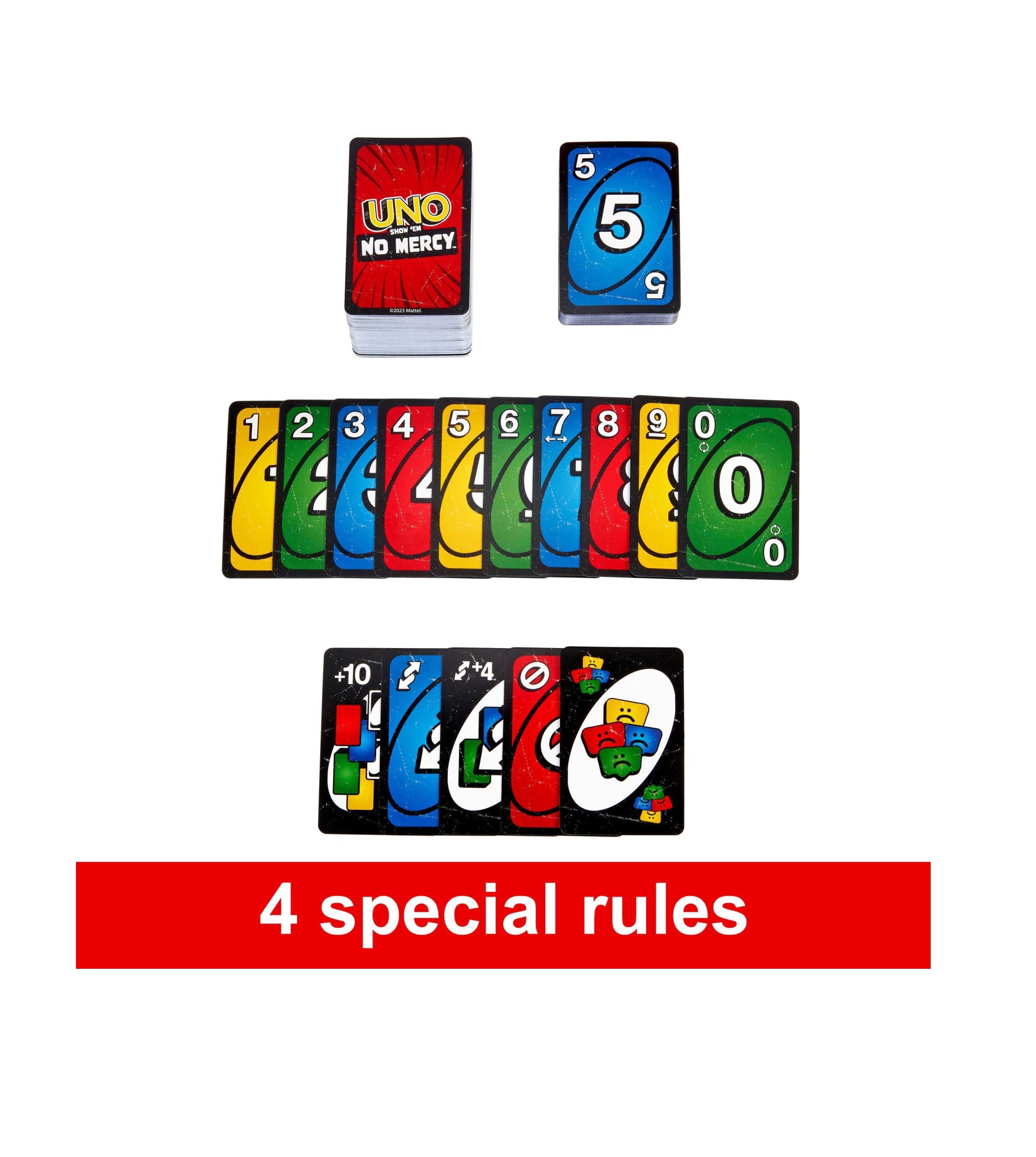 UNO No Mercy Tin Card Game in Storage & Travel