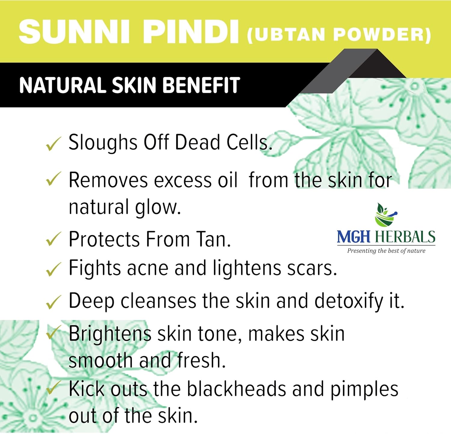 Forest Herbs Sunni Pindi Bath Powder - 200 gm