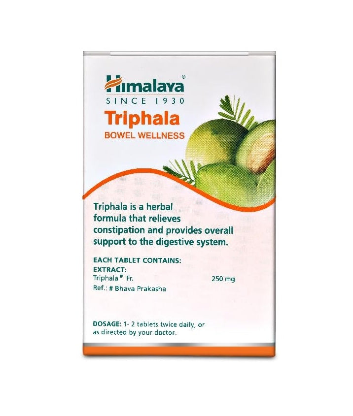 Himalaya Wellness Pure Herbs Triphala Bowel Wellness - 60 tabs