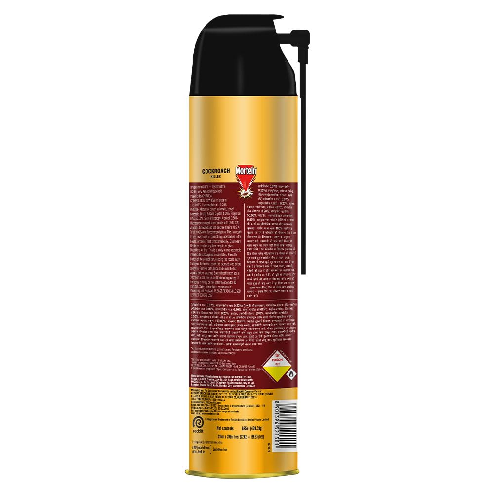 Mortein 625 ml - Fresh Fragrance, Cockroach Killer Spray