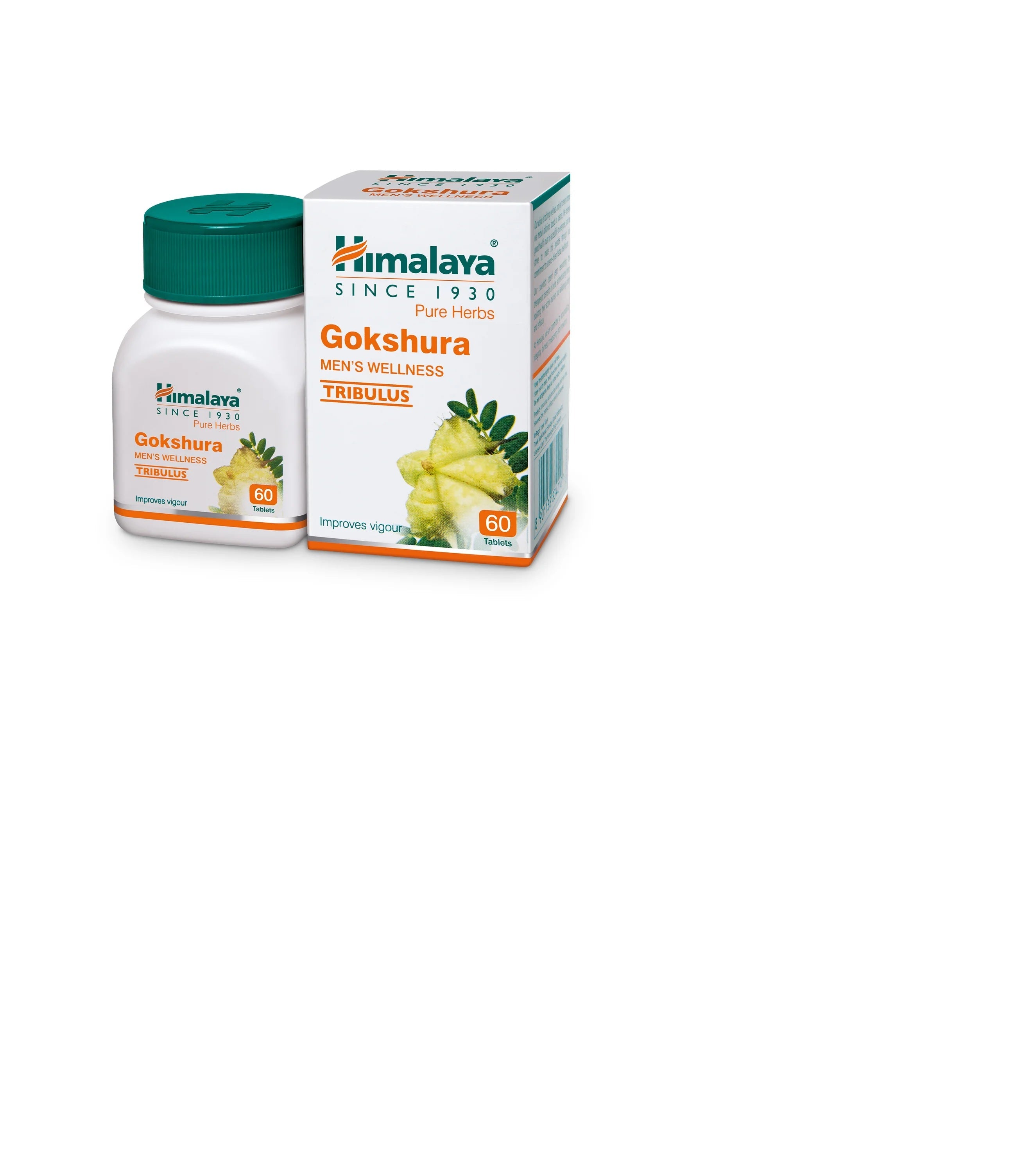 Himalaya Wellness Pure Herbs Gokshura Men's Wellness - Pack of 1 - 60 tabs