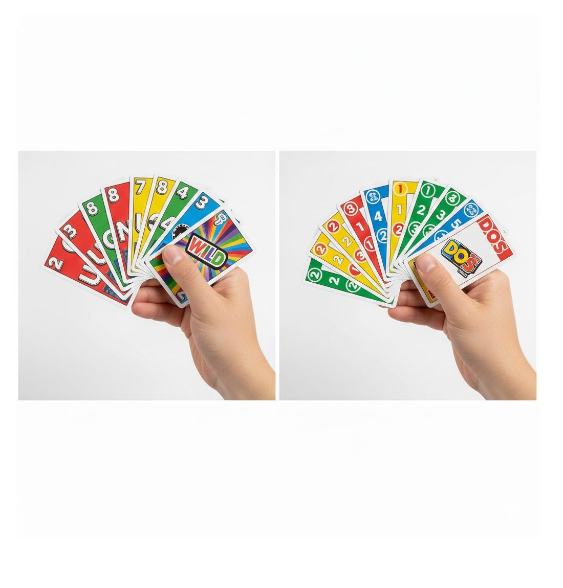 UNO Wild & UNO DOS Card Game Combo  Play with Friend & Family