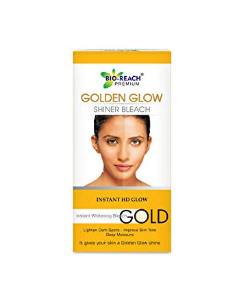 Gold Shiner Bleach For Men & Womens For Glowing Skin / Gold Shiner Bleach For dead Skin For Men & Womens -500g