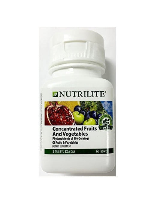 Amway Nutrilite Concentrated Fruits and Vegetables 60 Tablets
