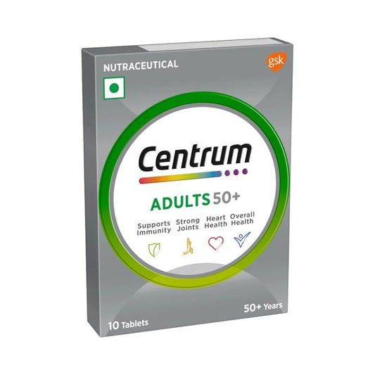 Centrum Adults 50+ Multivitamin, 10 Tablets