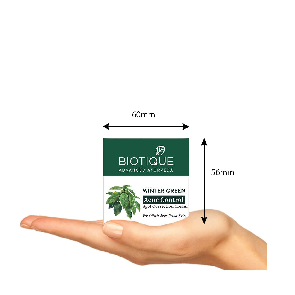 Biotique Bio Winter Green Spot Correcting Anti Acne Cream | Acne Control | 15 g