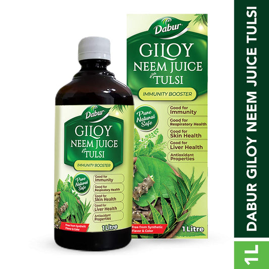 Dabur Giloy Neem Juice with Tulsi - 1 L