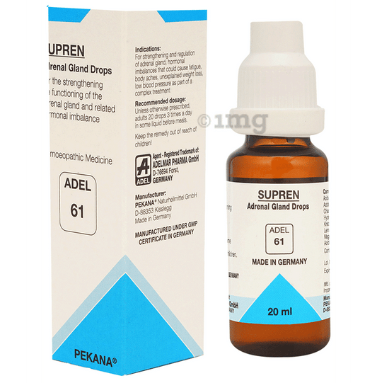 Adel Homeopathy 61 Supren Drops - 20 ml