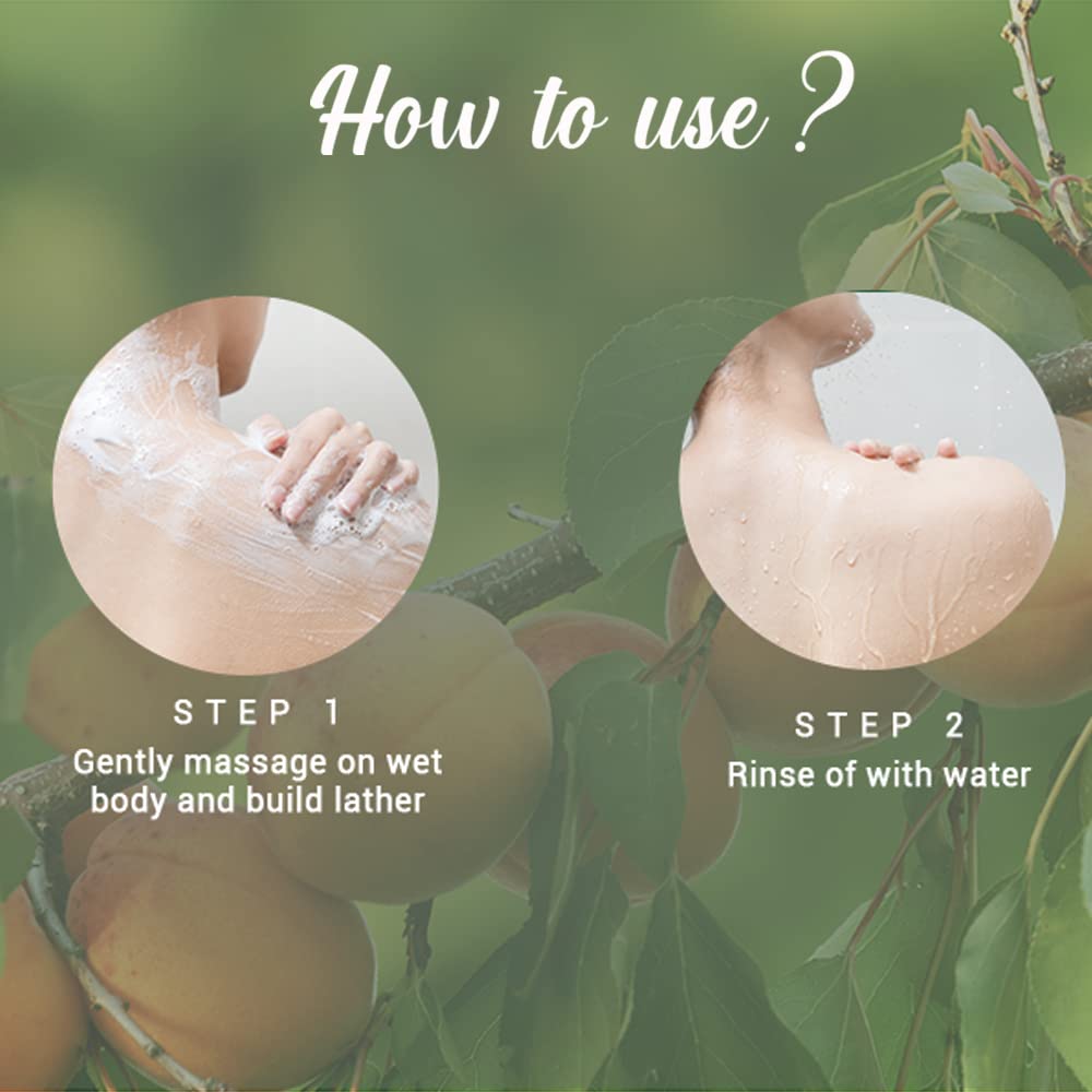 Biotique Bio Apricot Refreshing Body Wash | Keeps Skin Fresh and Clean | Suitable for All Skin Types | 800ml