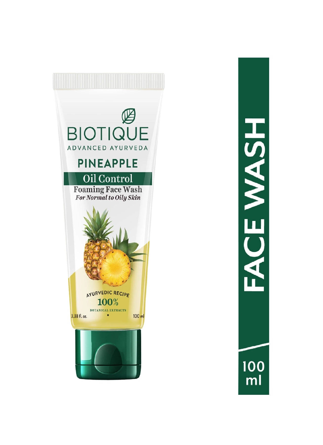 Biotique Bio Pineapple Oil Control Foaming Face Wash - 100 ml