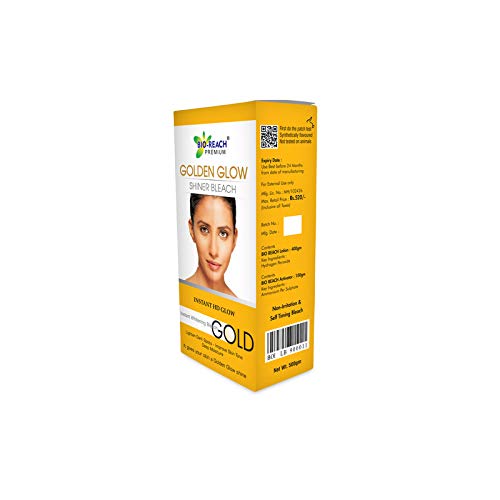 Gold Shiner Bleach For Men & Womens For Glowing Skin / Gold Shiner Bleach For dead Skin For Men & Womens -500g