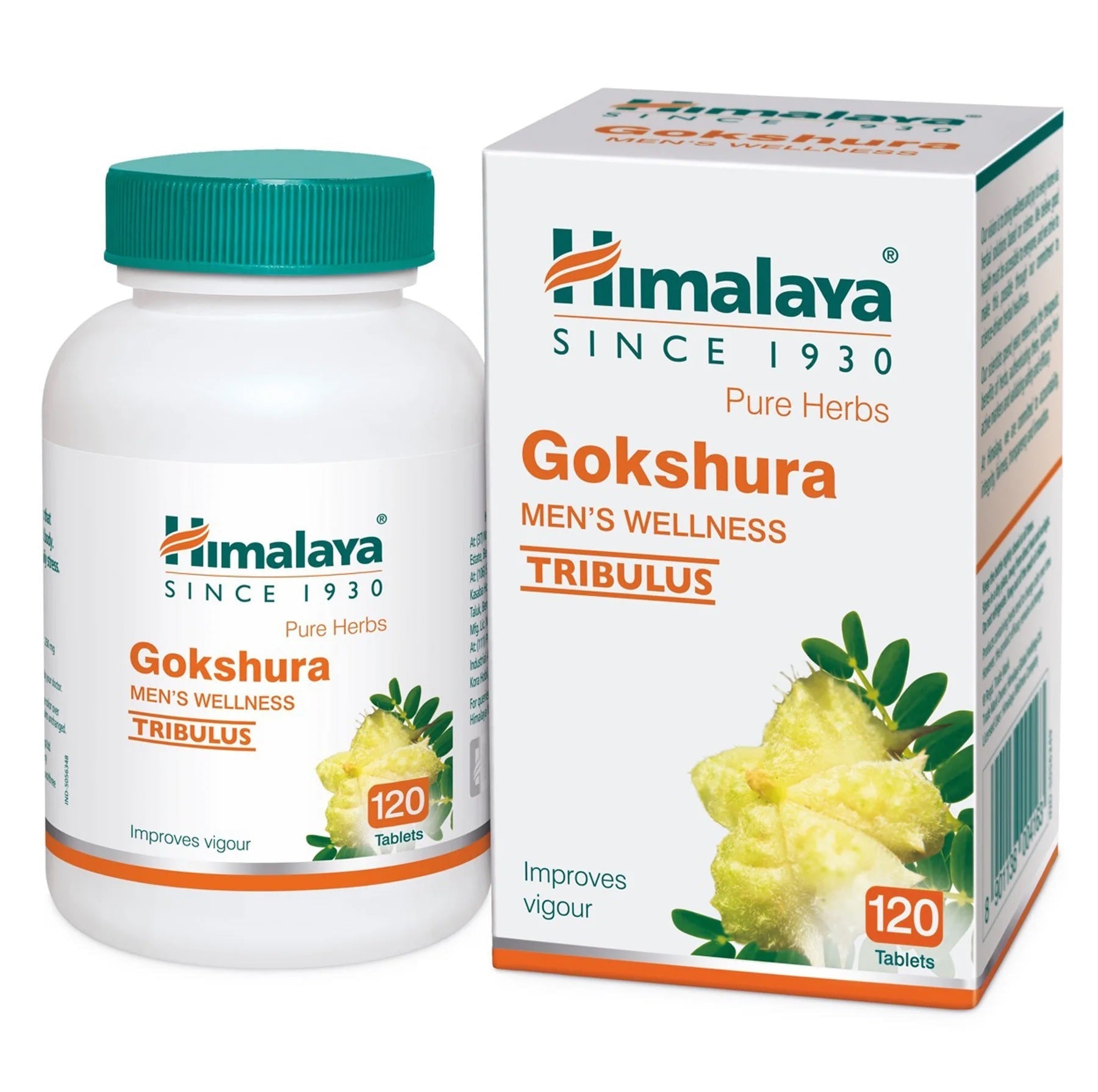 Himalaya Wellness Pure Herbs Gokshura Men's Wellness - Pack of 1 - 60 tabs